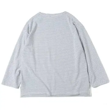캡틴 선샤인 보더 보트넥 장팔 티셔츠