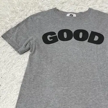 GOOD 굿이너프 로고 티셔츠 그레이