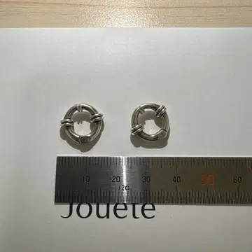 Jouete 스냅 귀걸이 실버