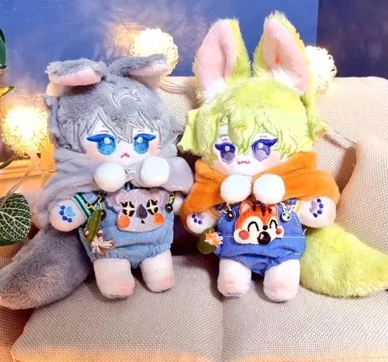 앙스타 속성 인형  콩즈미+콩히요 10cm 인형 일괄