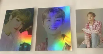 treasure 보물 지훈 홀로그램 엽서와 카드 3장 세트