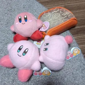 별의 커비 양모 펠트 봉제 인형 와돌디 파우치