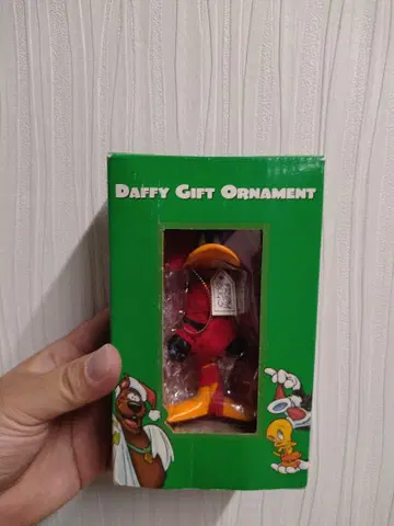 Daffy Duck 빈티지 크리스마스 오너먼트