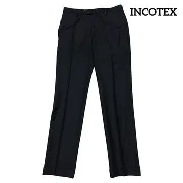 INCOTEX SUPER100'S 울 사키 소니 팬츠 네이비 44