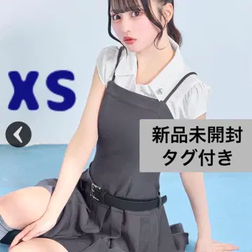 미개봉 새상품 3종 세트 벨트 원피스 XS 그레이 미셸 마카롱