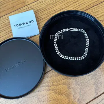 톰 우드 Curb Bracelet L 커브 체인 팔찌