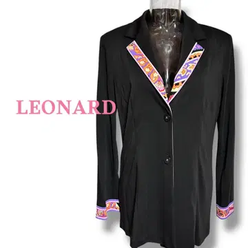 *LEONARD* 새상품 얇은 소재 캉캉 튜닉 자켓