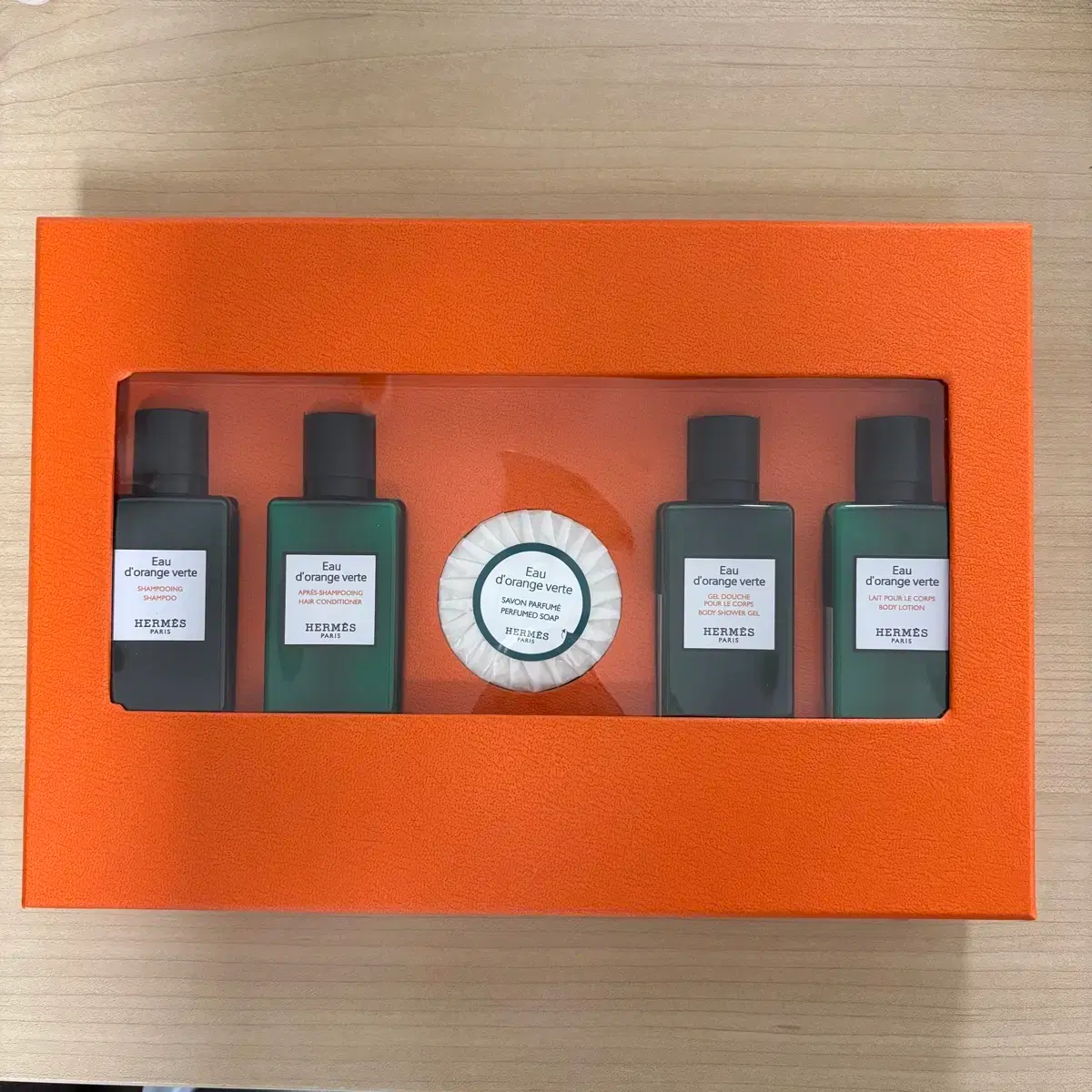 HERMES Eau d'Orange Verte ソープセット HERMES オー ドランジュ ヴェルト ソープセットPM HERMES Eau d'orange