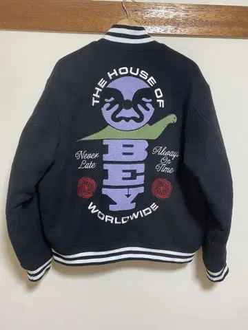 OBEY 바시티 자켓 L 사이즈 블랙