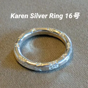 최대 10% 할인 세일 카렌 실버 핸드메이드 실버 반지 r-80