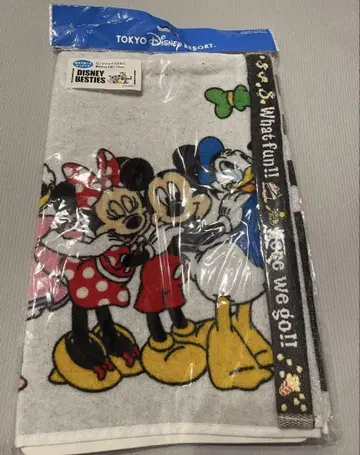 DISNEY BESTIES 롱 페이스 타월 디즈니 리조트