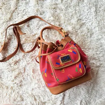휠라 FILA 스포츠 숄더백 로고 올 로고 무늬 가죽 90s y2k