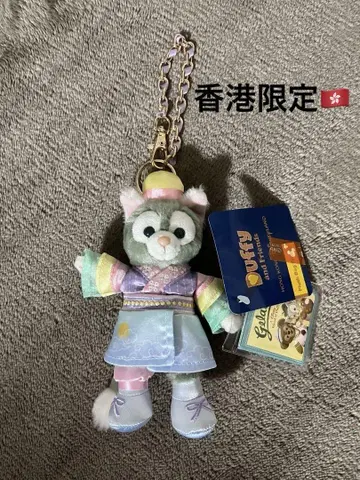 젤라토니 봉제 인형 스트랩 디즈니 젤라토니 홍콩 한정판 의상