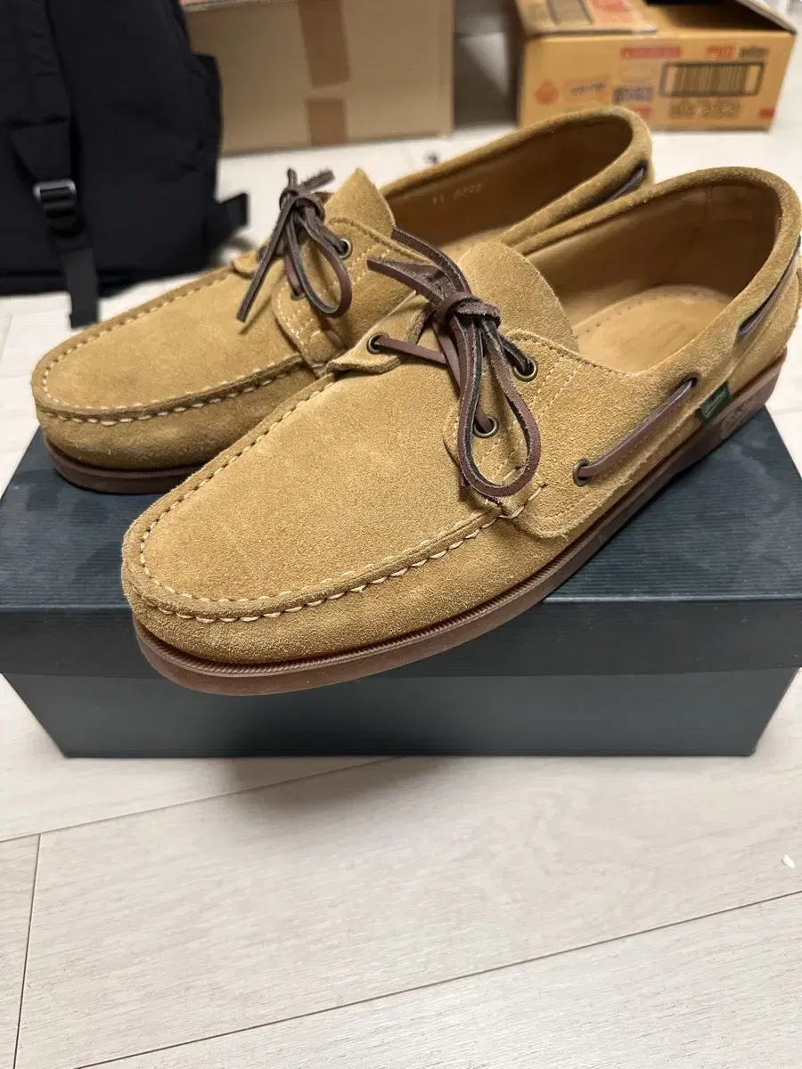 Paraboot Barth Sand Suede UK11