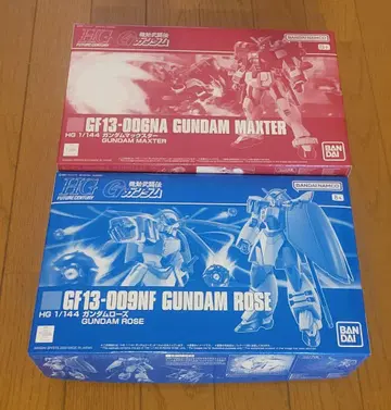 HG 1/144 건담 맥스 터 & 로즈 2개 세트