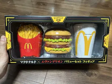 맥도날드 에반게리온 세트 피규어