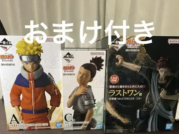 제일복권 NARUTO 라스트 원 가아라 a상 나루토 c상 사슴말 세트