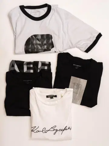 Karl Lagerfeld 칼 라거펠트 티셔츠 4장