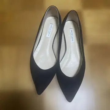 ODETTE E ODILE 블랙 플랫 슈즈
