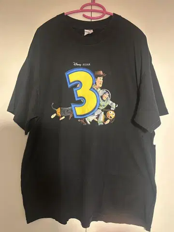 토이스토리 3 toy story 2010년 제품 빈티지 티셔츠 XL