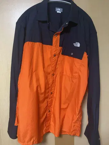 THE NORTH FACE 오렌지 블랙 L