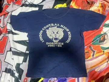 80s London CENTRAL HIGH SCHOOL 티셔츠