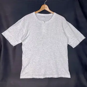 Healthknit 헨리넥 마블링 바디 T 헬스니트 빈티지