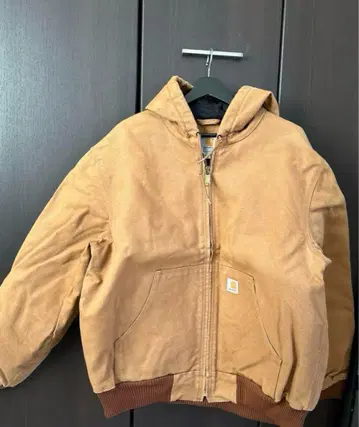 칼하트 후드 자켓 L 사이즈 브라운