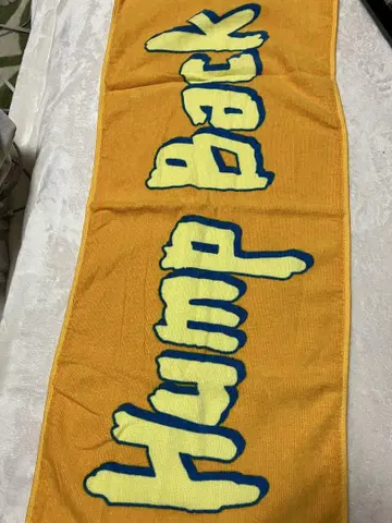 Hump Back 타월 오렌지