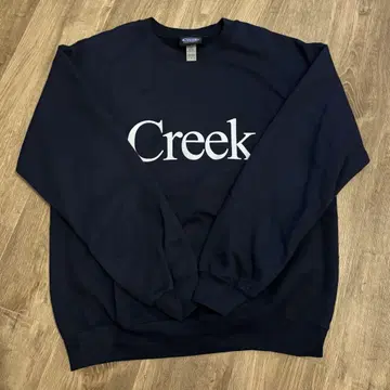 Creek Anglers Device 크루넥 맨투맨 네이비 M