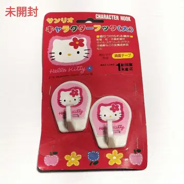 미개봉 산리오 헬로키티 캐릭터 후크  헤이세이 레트로 키티