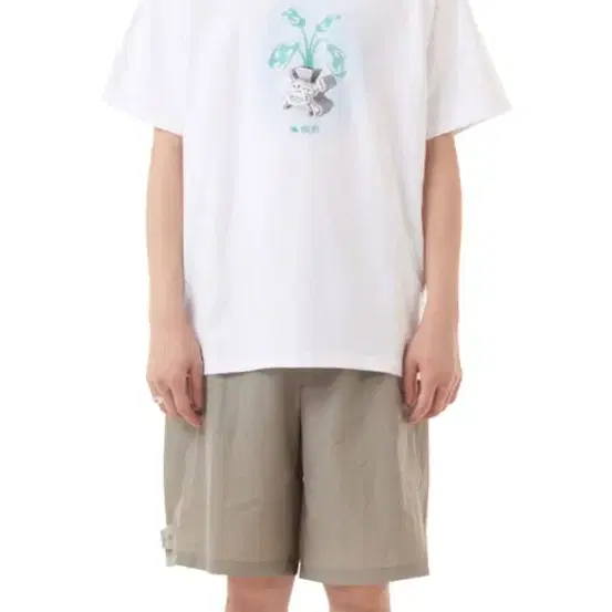 【SANSAN GEAR】 SANSAN BLF PLANTER TEE : WHITE 산산기어, 더엑스샵, SANSANGEAR, THEXSHOP