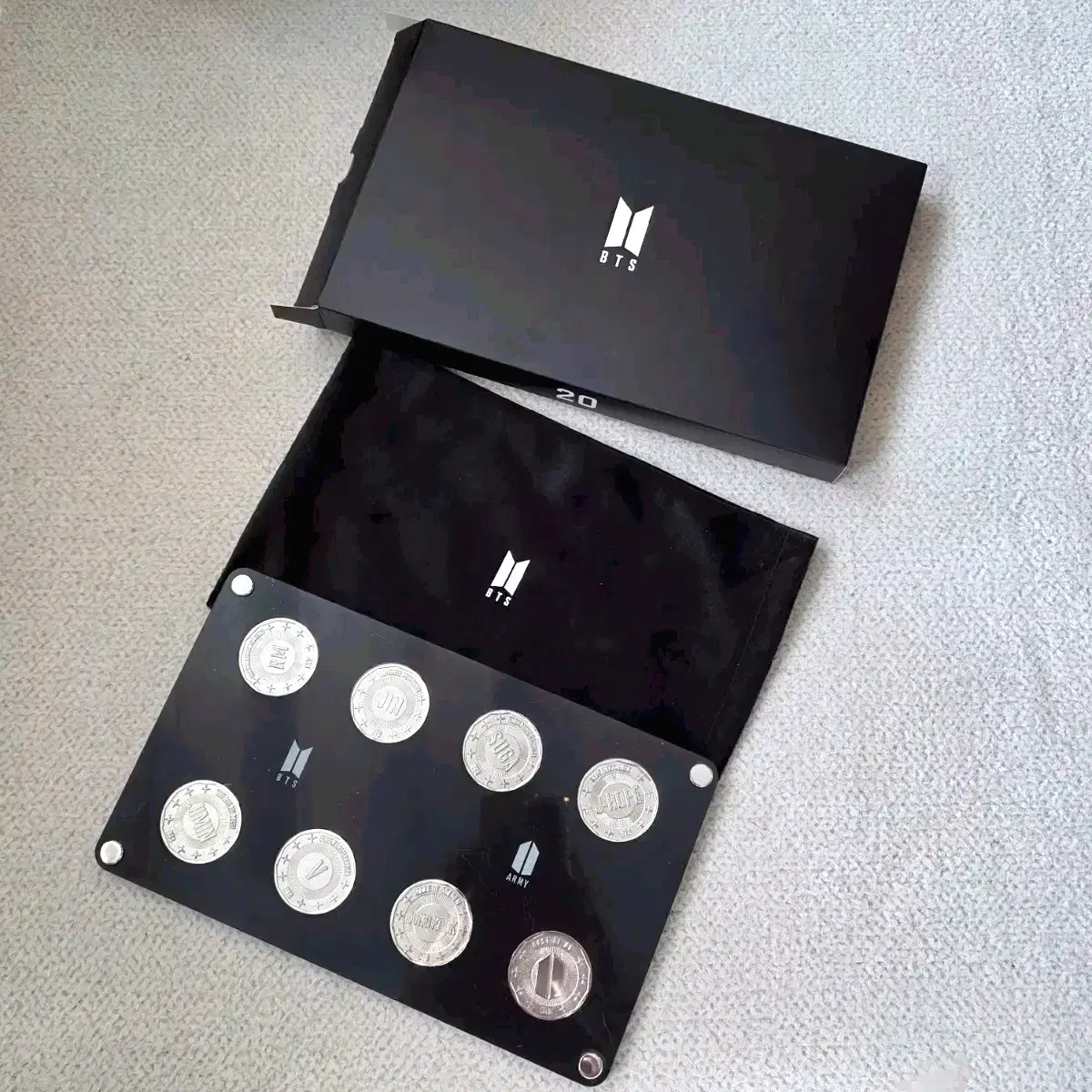 Bts Bangtan Much Pack #20 Commemorative Coin Set