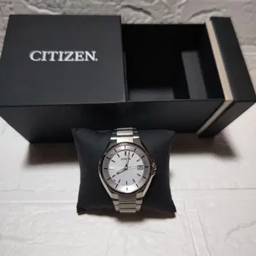 CITIZEN 쿼츠 손목시계 실버