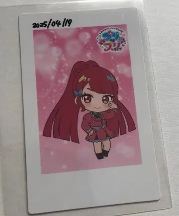 아이프리 사쿠라 인스턴트풍 사진 카드 혜택 프리프리 라이브 폴라로이드