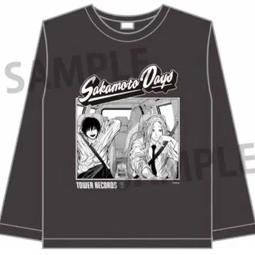 SAKAMOTO DAYS 사카모토 데이즈 롱 티셔츠 나구모 시시바