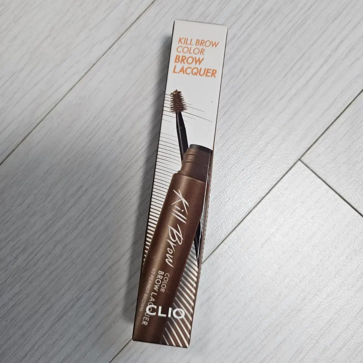 Clio Kill Brow Color Brow Lacquer 03 Peanut Brown sell. Brow lacquer