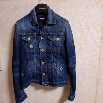 DSQUARED2 다크 블루 데님 자켓 46