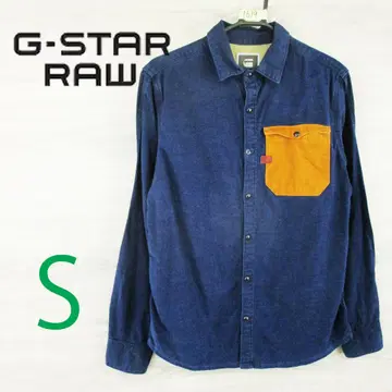 G-STAR 지스타로우<코튼 데님 긴팔 셔츠>M1619m