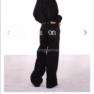 애즈온 SMOG WIDE PANTS / BLACK ason | 브랜드 중고거래 플랫폼