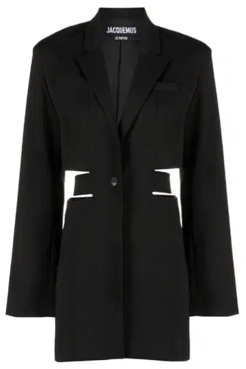 Jacquemus Bari 컷 아웃 드레스 36