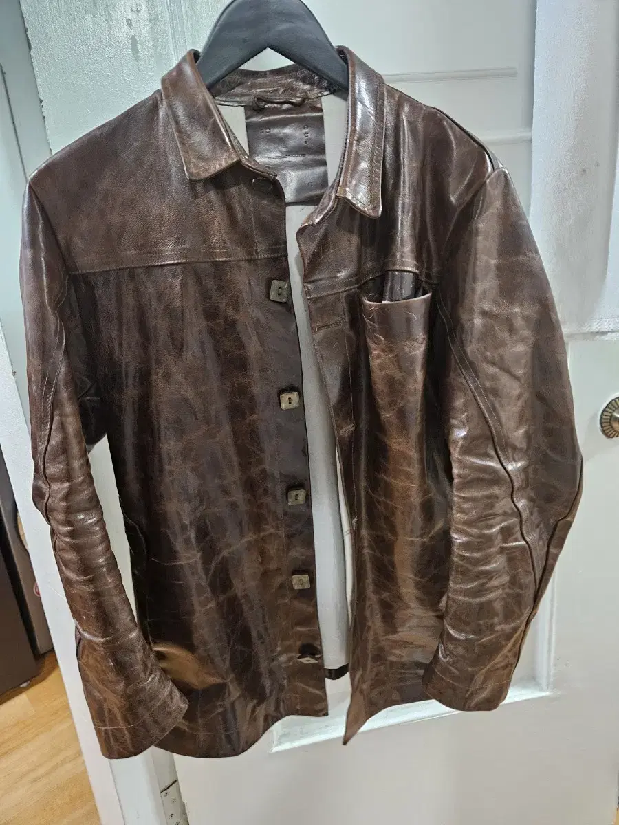 10sei0otto Leather Shirt