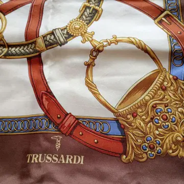 TRUSSARDI 실크 스카프 70cm
