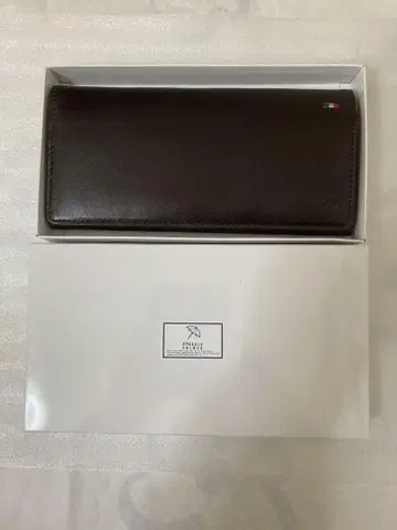 아놀드 파머 이탈리아제 브라운 가죽 장지갑