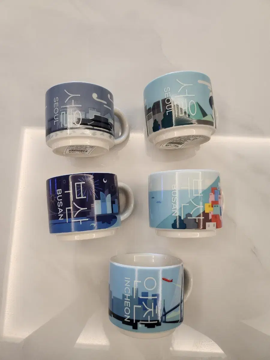 Starbucks Demi Mug Seoul Busan Incheon 89ml | Bunjang Global