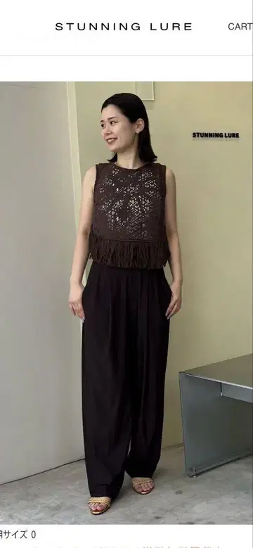 Stunning lure 다크 그레이 수영 저지 2턱 팬츠