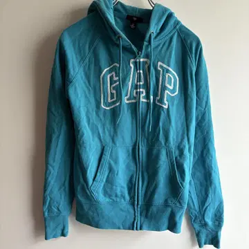 GAP 터콰이즈 집업 후드티