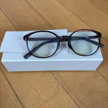 JINS 블루라이트 차단 안경 브라운