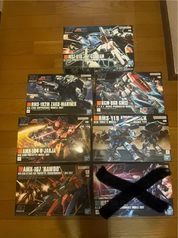 HGUC 건담 프라모델 묶음 판매
