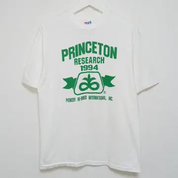 L 90s PIONEER SEED 칼리지 티셔츠 Hanes USA제